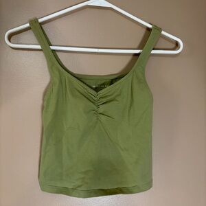 American Eagle Outfitters Green Tank Top